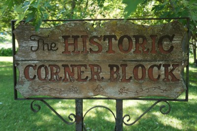 Heritage Block sign