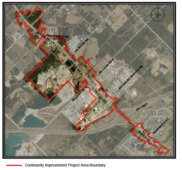 Community Improvement Plan Area Boundary Map 