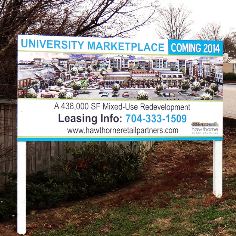 Development Sign and Hoarding Sign